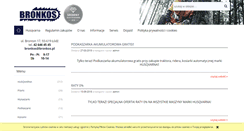 Desktop Screenshot of bronkos.pl