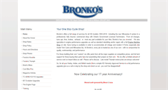 Desktop Screenshot of bronkos.com