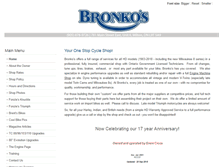 Tablet Screenshot of bronkos.com